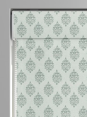 Laura Ashley Green 100% Cotton Gower Made to Measure Roman Blinds - Image 3 of 6