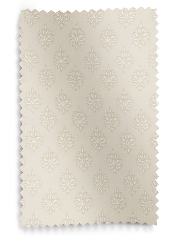 Laura Ashley Grey 100% Cotton Gower Made to Measure Roman Blinds - Image 5 of 5