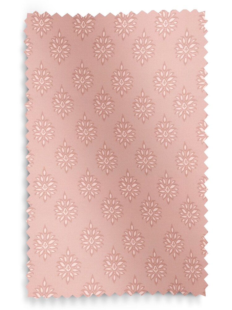Laura Ashley Pink 100% Cotton Gower Made to Measure Roman Blinds - Image 5 of 5
