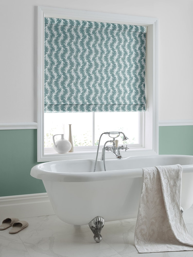 Laura Ashley Blue Dee Made to Measure Roman Blinds - Image 5 of 5