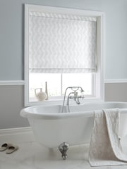 Laura Ashley White Dee Made to Measure Roman Blinds - Image 5 of 6