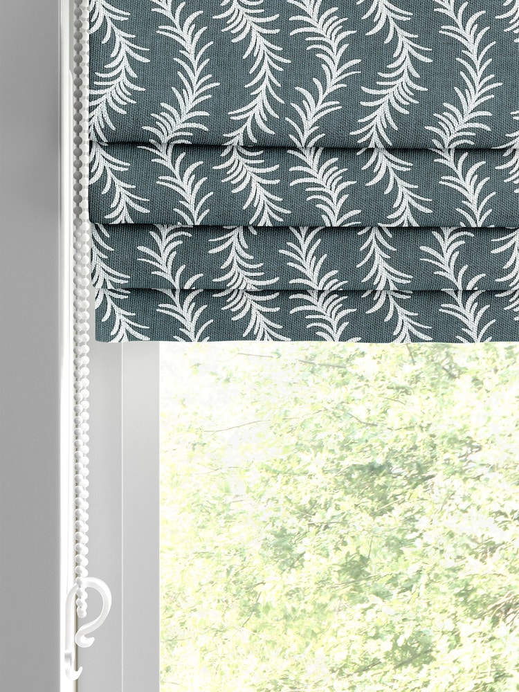 Laura Ashley Blue Dee Made to Measure Roman Blinds - Image 2 of 6