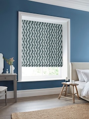 Laura Ashley Blue Dee Made to Measure Roman Blinds - Image 5 of 6