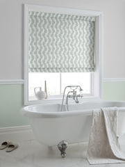 Laura Ashley Green Dee Made to Measure Roman Blinds - Image 1 of 6