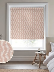 Laura Ashley Pink Dee Made to Measure Roman Blinds - Image 1 of 6