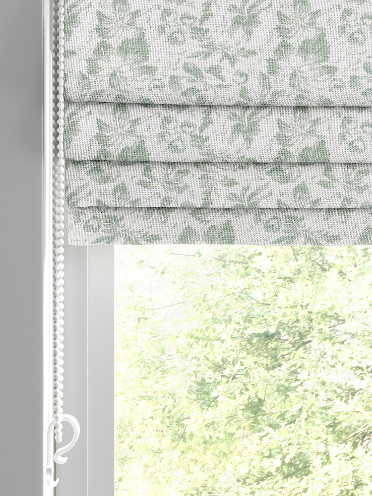 Laura Ashley Blue Churchstroke Made to Measure Roman Blinds - Image 2 of 6