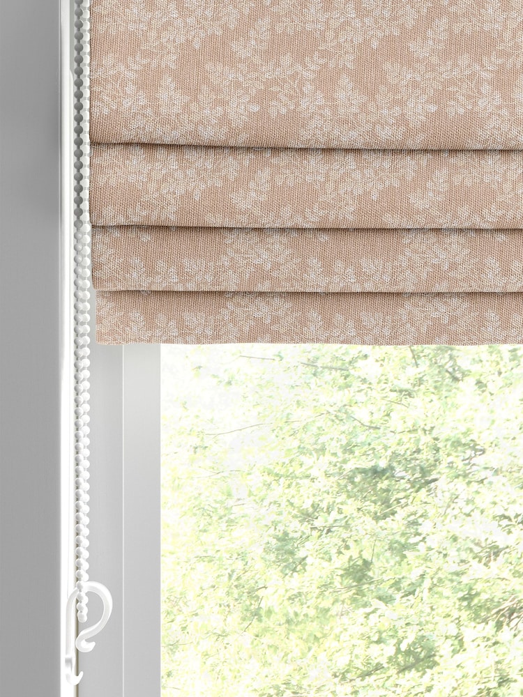 Laura Ashley Brown Burnham Woven Made to Measure Roman Blinds - Image 2 of 6