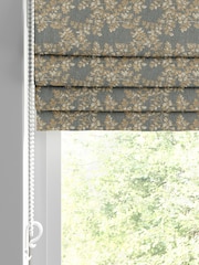 Laura Ashley Green Burnham Woven Made to Measure Roman Blinds - Image 2 of 6