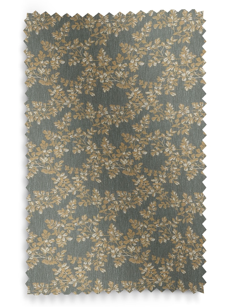 Laura Ashley Green Burnham Woven Made to Measure Roman Blinds - Image 6 of 6