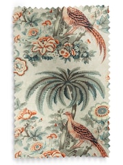 Laura Ashley Green 100% Cotton Burdett Made to Measure Roman Blinds - Image 6 of 6
