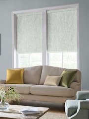 Laura Ashley Green Ambrose Made to Measure Roman Blinds - Image 5 of 6
