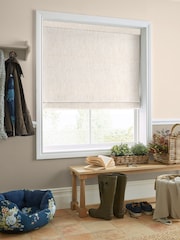Laura Ashley Natural Ambrose Made to Measure Roman Blinds - Image 1 of 6