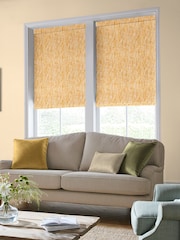 Laura Ashley Yellow Ambrose Made to Measure Roman Blinds - Image 5 of 6