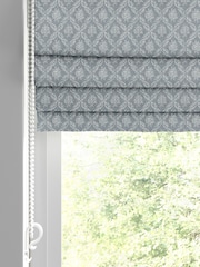 Laura Ashley Grey Abingdon Made to Measure Roman Blinds - Image 2 of 6