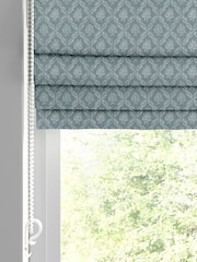Laura Ashley Green Abingdon Made to Measure Roman Blinds - Image 2 of 6