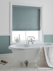 Laura Ashley Green Abingdon Made to Measure Roman Blinds - Image 5 of 6