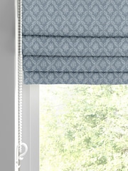 Laura Ashley Blue Abingdon Made to Measure Roman Blinds - Image 2 of 6