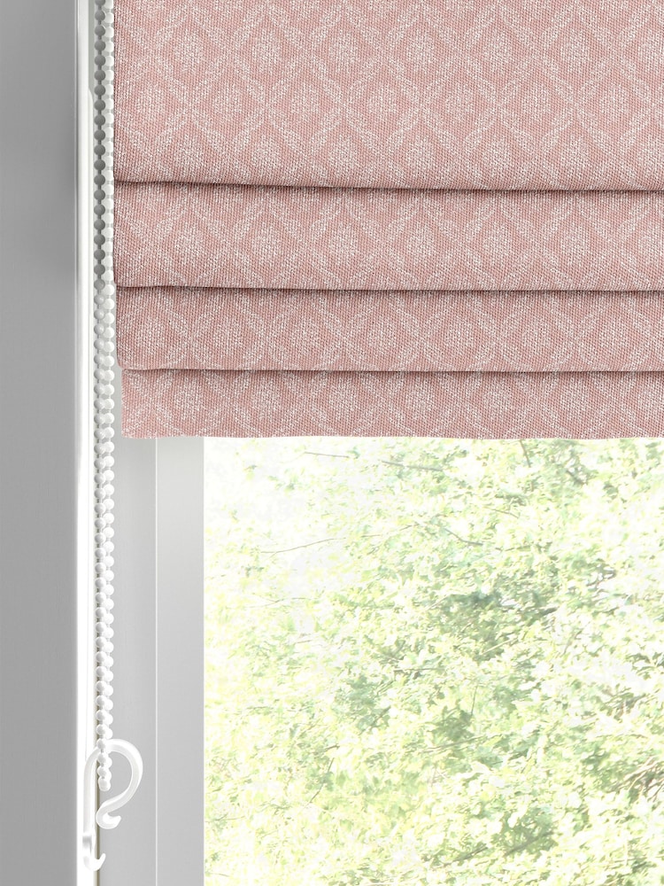Laura Ashley Pink Abingdon Made to Measure Roman Blinds - Image 2 of 6