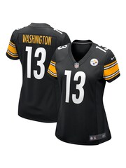 Nike Black NFL Pittsburgh Steelers Home Game Jersey - James Washington Womens - Image 1 of 3