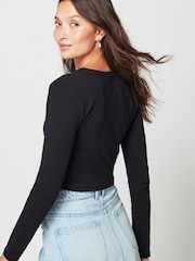 Black Christmas Long Sleeve T-Shirt - Image 1 of 6
