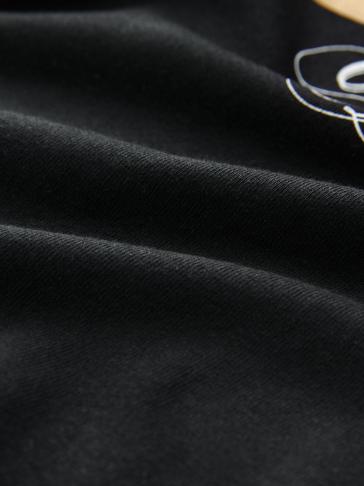 Black Christmas Long Sleeve T-Shirt - Image 6 of 6