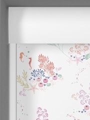Sara Miller White Underwater Made to Measure Roller Blinds - Image 3 of 6