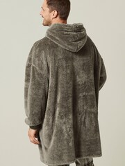 Neutral Oversized Blanket Hoodie - Image 3 of 8