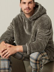 Neutral Oversized Blanket Hoodie - Image 4 of 8