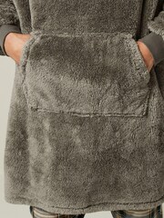 Neutral Oversized Blanket Hoodie - Image 6 of 8