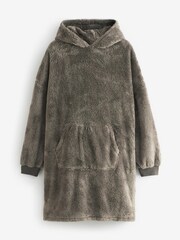 Neutral Oversized Blanket Hoodie - Image 7 of 8