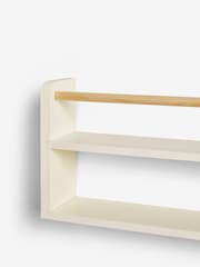 Chalk White Malvern Rail Wall Shelf - Image 3 of 3