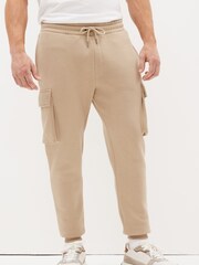 Stone Natural Cargo Joggers - Image 1 of 6