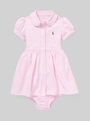 Polo Ralph Lauren Baby Short Sleeve Logo Shirt Dress - Image 1 of 2