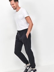 M&Co Blue Basic Drawstring Joggers - Image 3 of 4