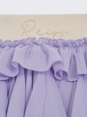 Lila - Falda de tul con volantes Lola de Reiss - Imagen 6 de 6
