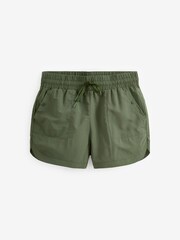 Khaki Green Next Active Outdoor Running Shorts - Image 6 of 7
