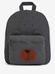 Charcoal Grey Bear Backpack - Image 1 of 5
