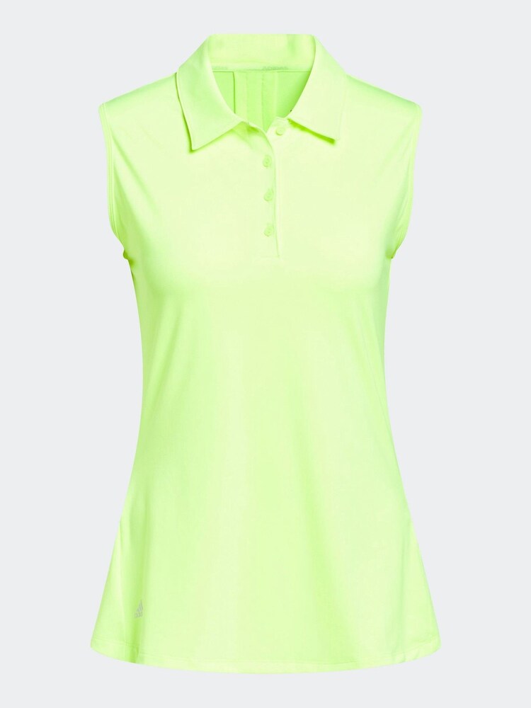 adidas Golf Ultimate 365 Solid Sleeveless Polo Shirt - Image 7 of 7
