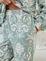 Groen - Laura Ashley pyjama van 100% katoen - Image 6 of 10