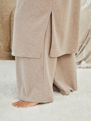 Laura Ashley Oatmeal Knit Lounge Trousers - Image 5 of 7