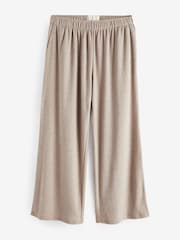 Laura Ashley Oatmeal Knit Lounge Trousers - Image 6 of 7