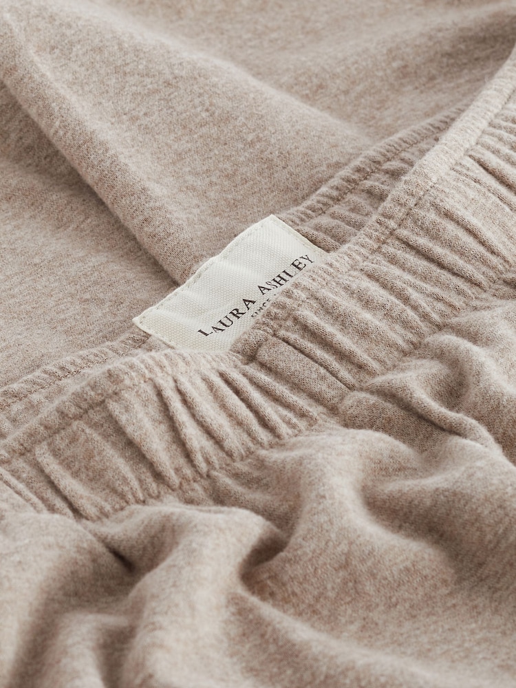 Laura Ashley Oatmeal Knit Lounge Trousers - Image 7 of 7