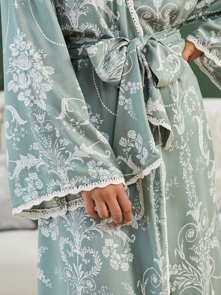Vert - Peignoir Laura Ashley Josette - Image 4 of 6