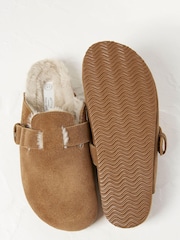 FatFace Brown Elsie House Shoes - Image 2 of 4