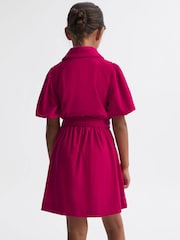 Vestido de doble botonadura de terciopelo Nancy de Reiss - Imagen 4 de 5