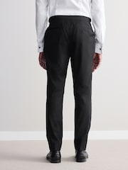 Black Slim Fit Signature Carlo Barbera Tuxedo Suit Trousers - Image 3 of 9