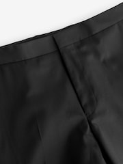 Black Slim Fit Signature Carlo Barbera Tuxedo Suit Trousers - Image 7 of 9