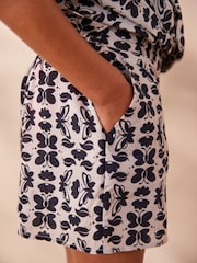 Black/Taupe Butterfly Twist Front Co-ord Set (3-16yrs) - Image 4 of 7