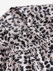 Black/Taupe Butterfly Twist Front Co-ord Set (3-16yrs) - Image 7 of 7