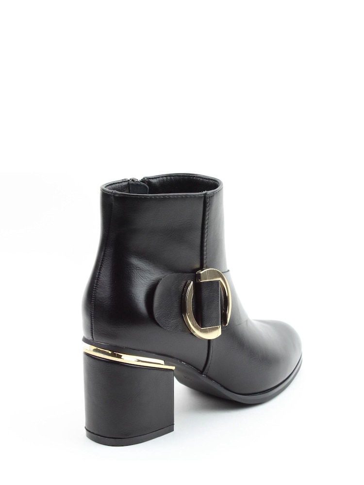 Heavenly Feet Ladies Vegan Friendly Ankle Boots - Image 4 of 4